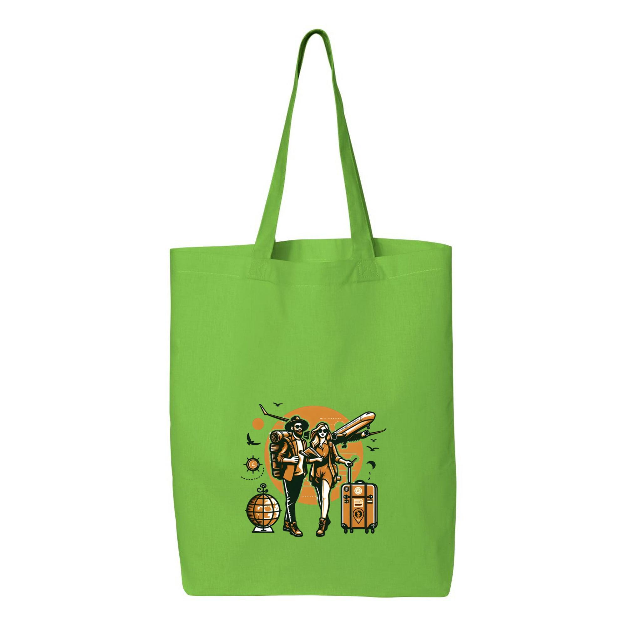 Fair Lovely Travelling Camping Canvas Tote Bag 