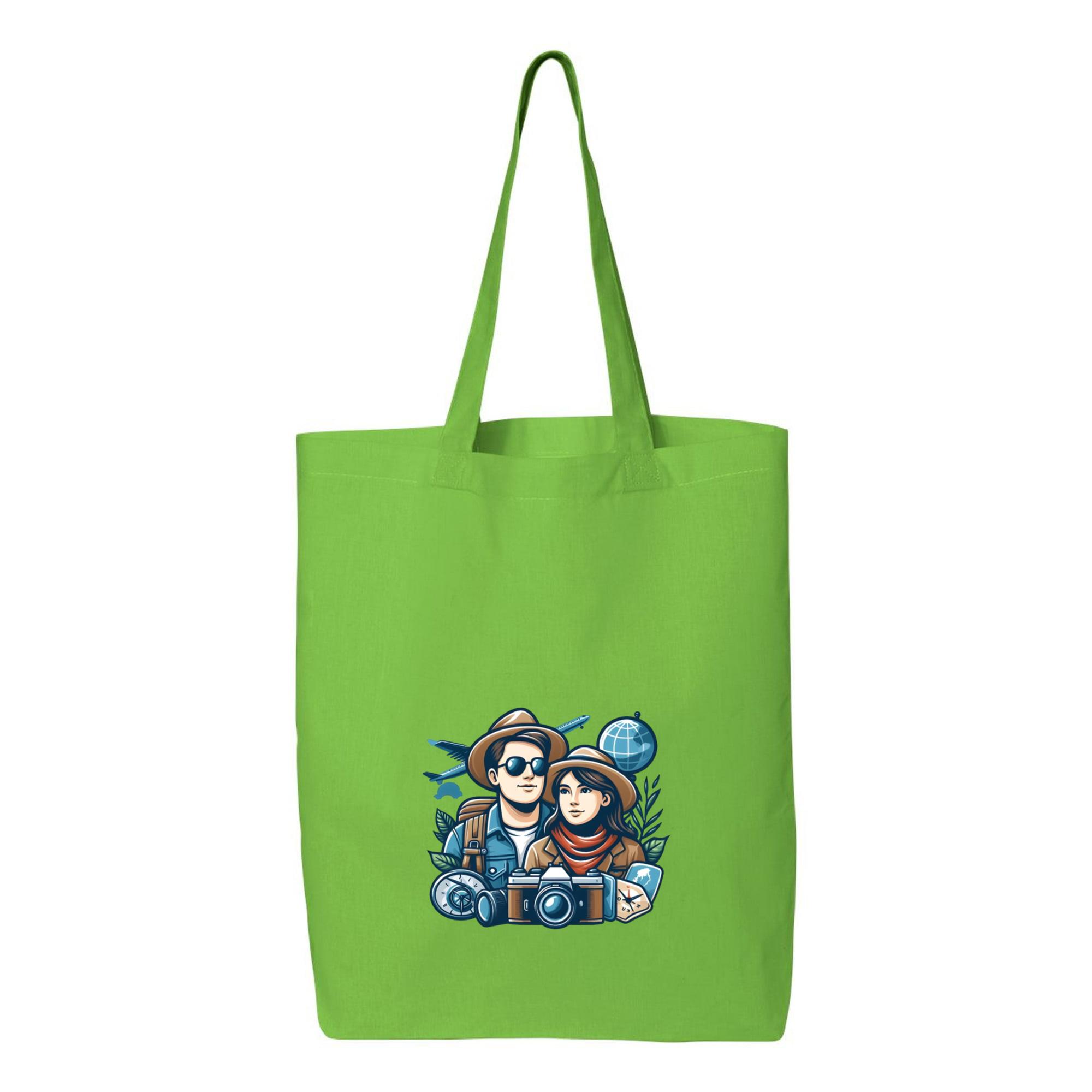 Faith Sweet Camping Travelling Canvas Tote Bag 