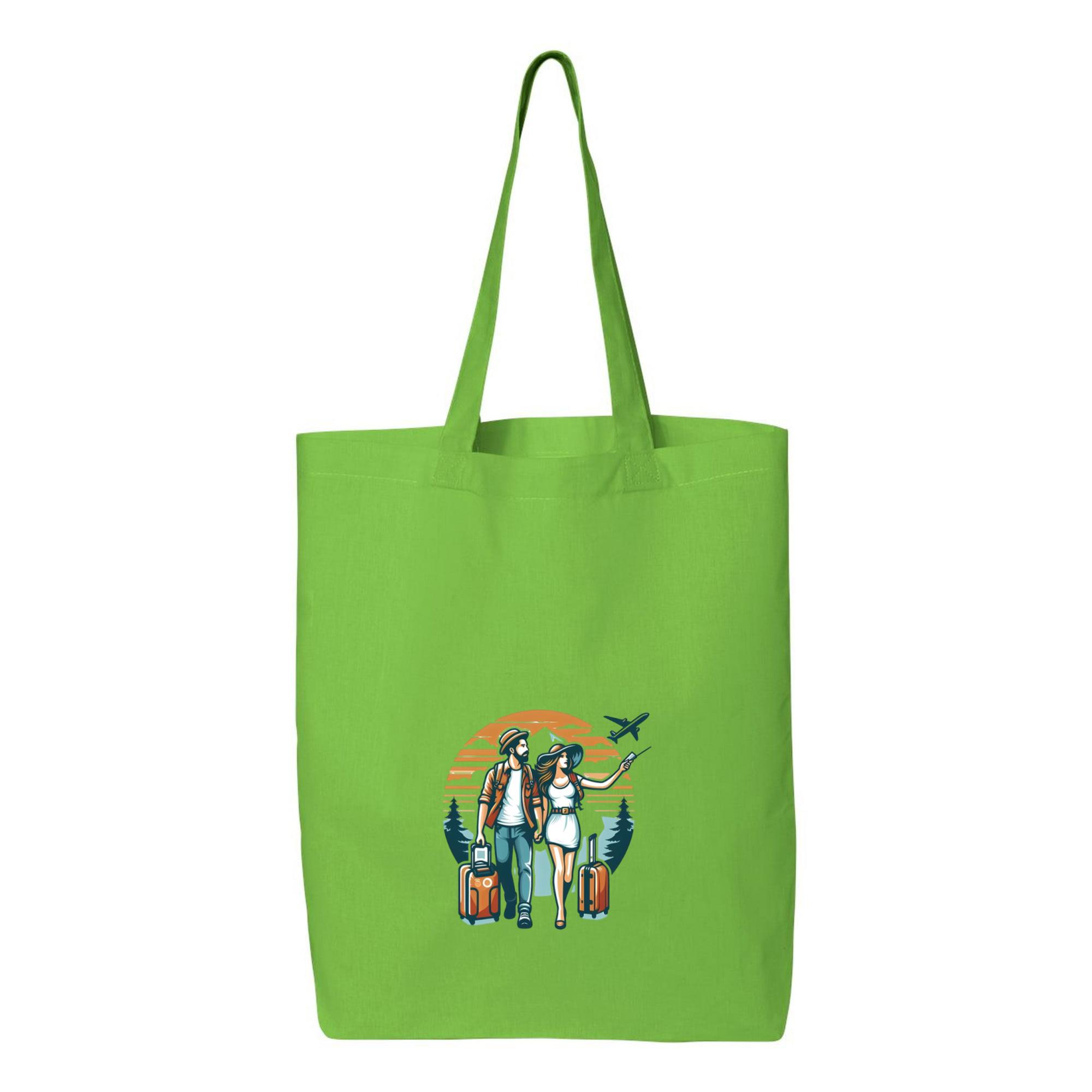 Faith True Travelling Camping Canvas Tote Bag 