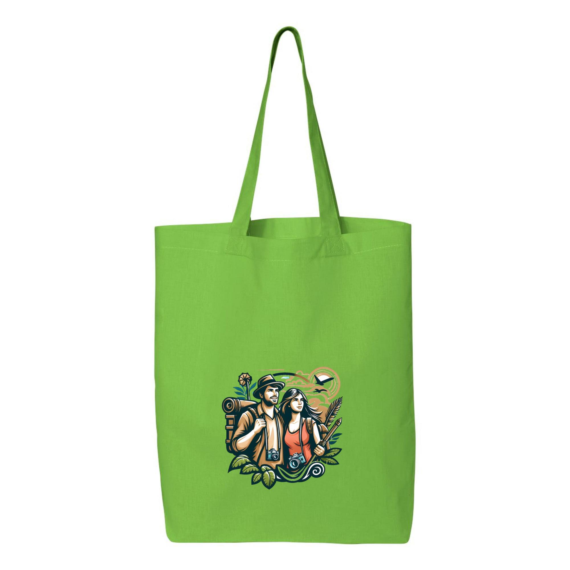 Fresh Beautiful Camping Travelling Canvas Tote Bag 