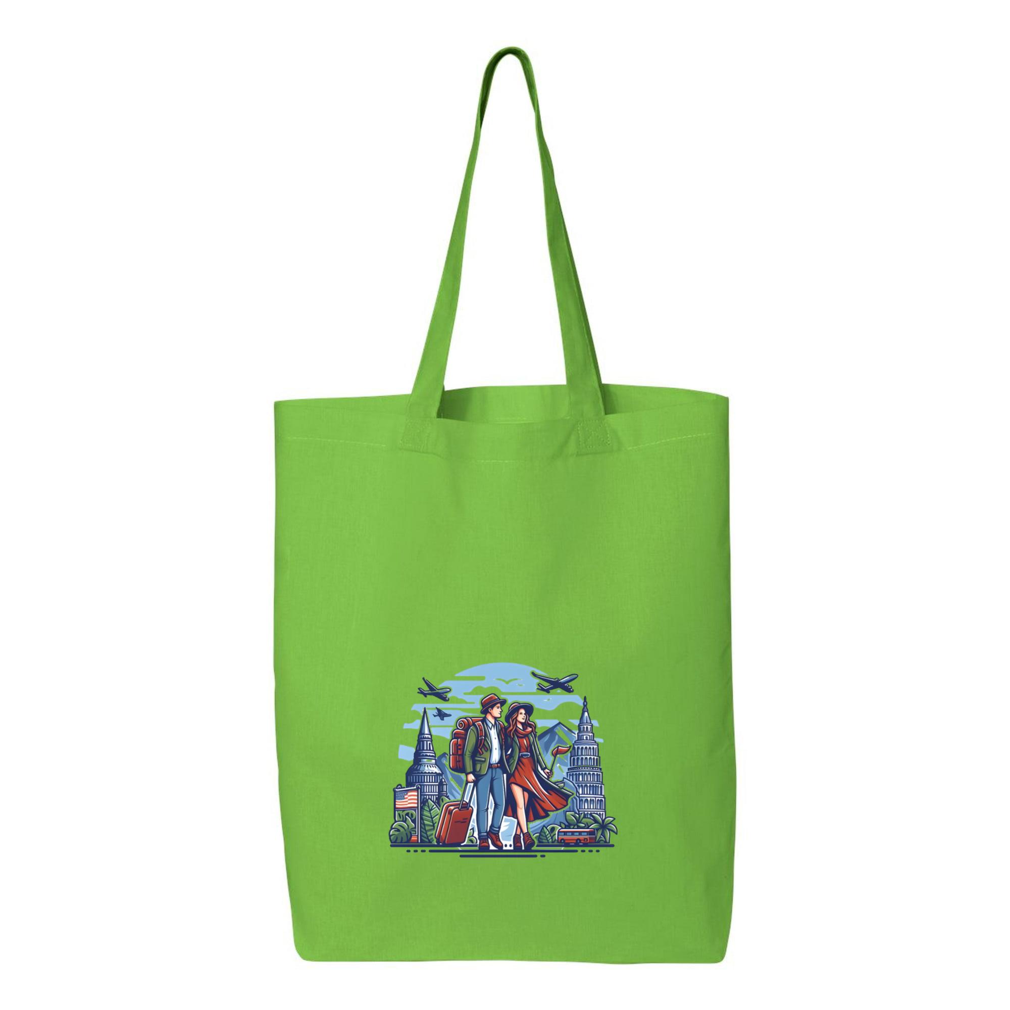 Fresh Brilliant Camping Travelling Canvas Tote Bag 