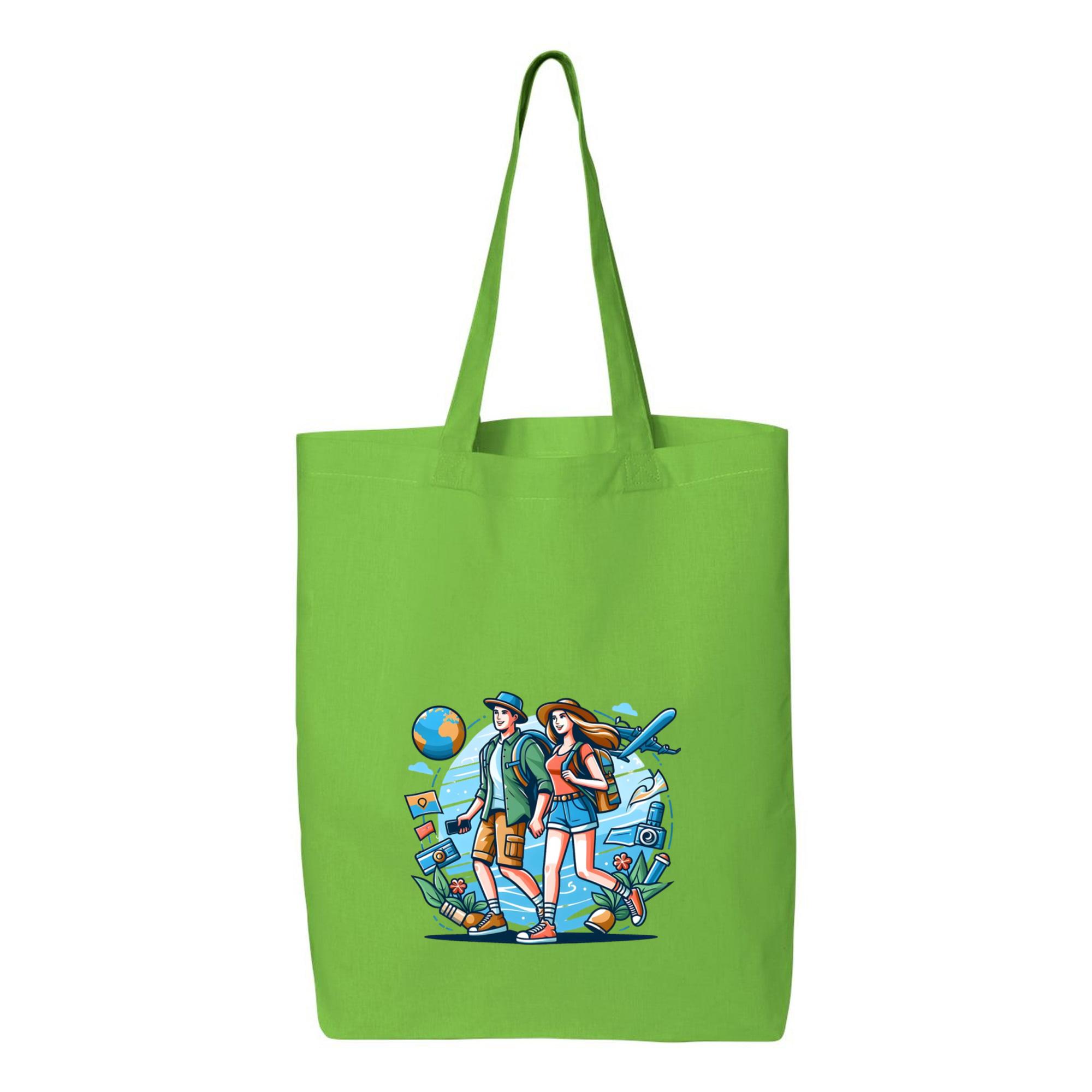 Gentle Fantastic Travelling Camping Canvas Tote Bag 