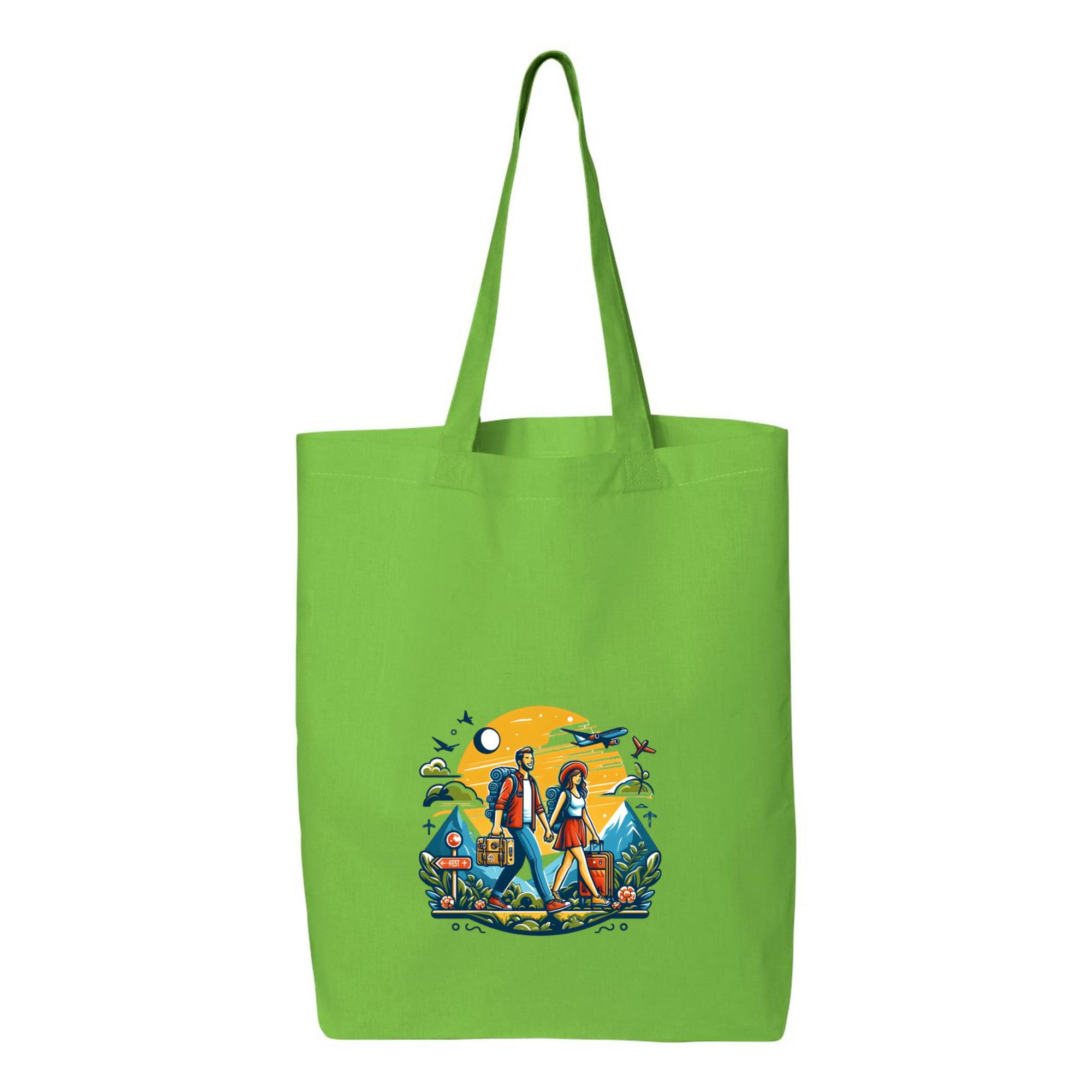 Gentle Gentle Camping Travelling Canvas Tote Bag 