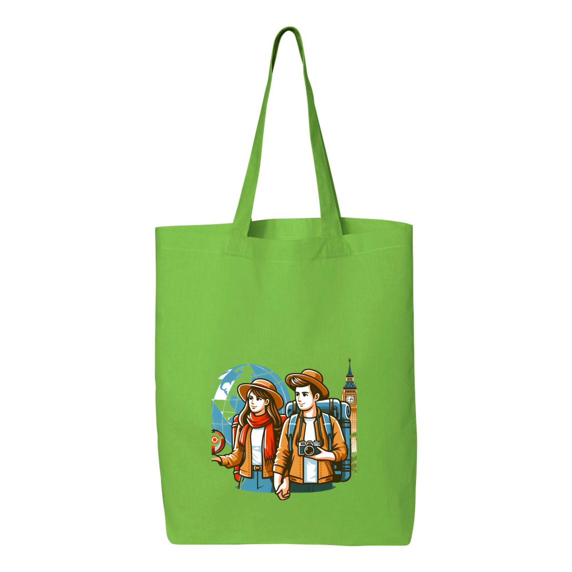 Gentle True Camping Travelling Canvas Tote Bag 