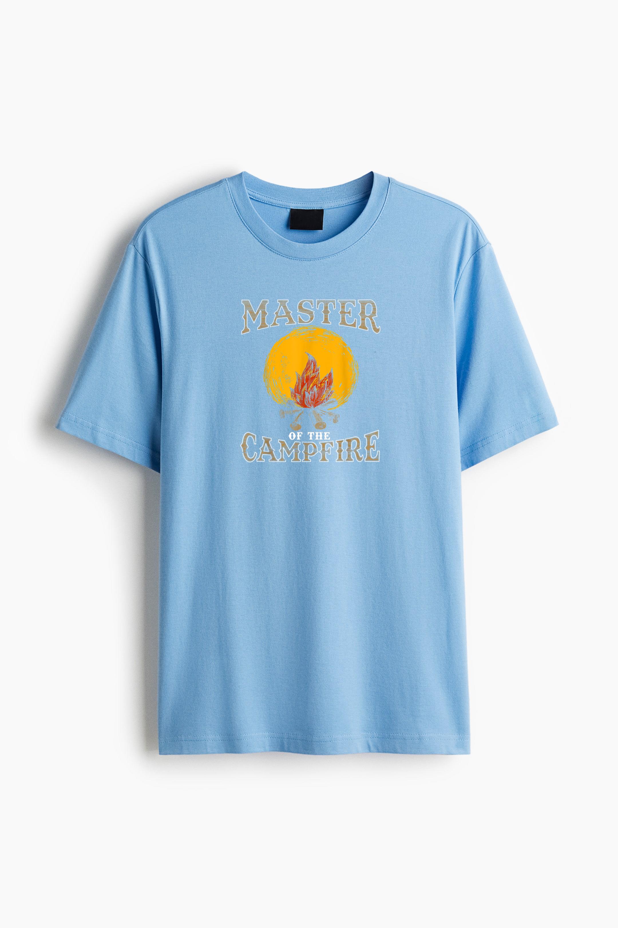 Master Of The Campfire Cotton T-Shirt 