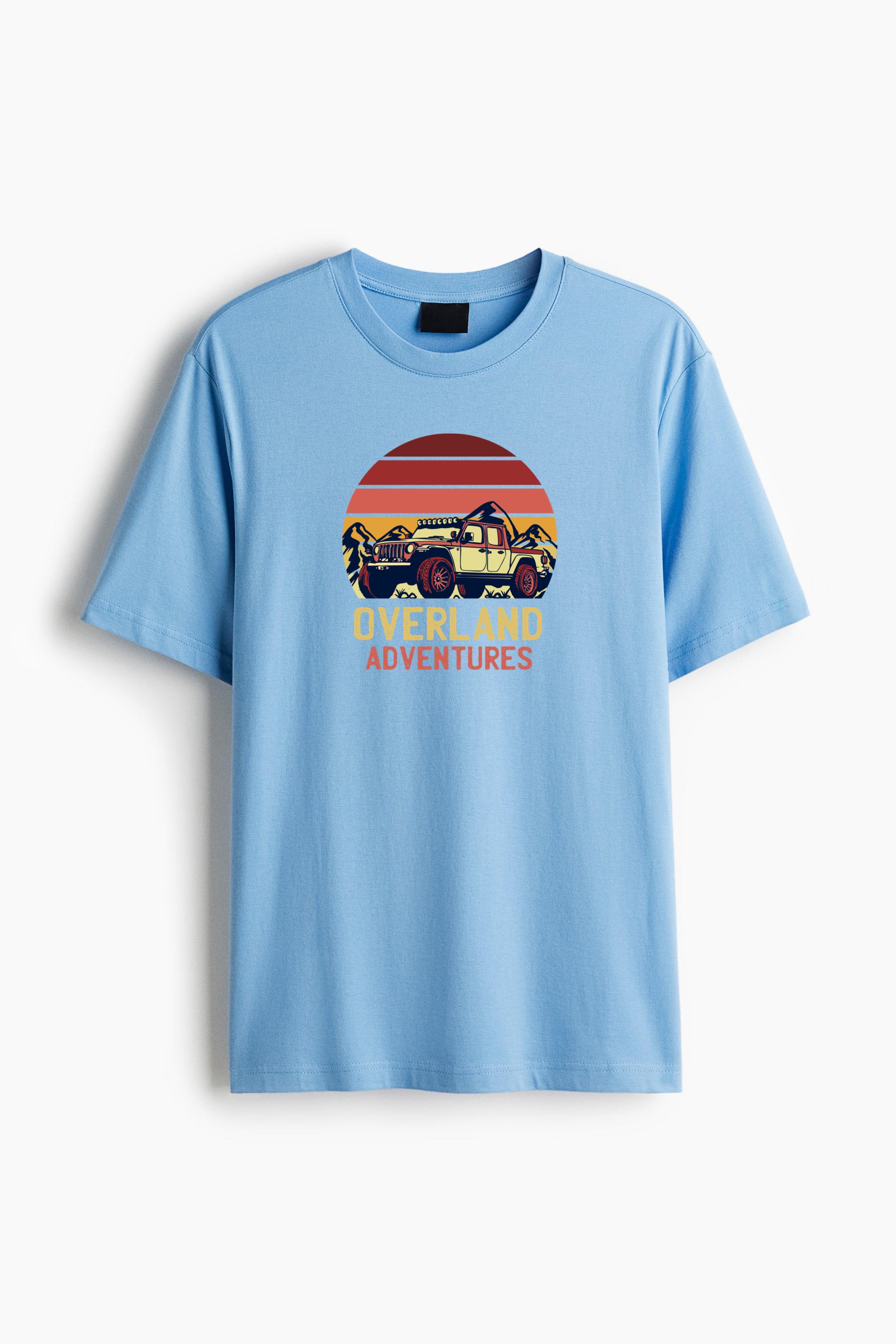 Overland Adventures Camping Cotton T-Shirt 